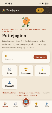Dev-instans klar til spil
