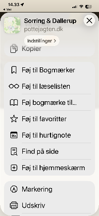 Del-menu